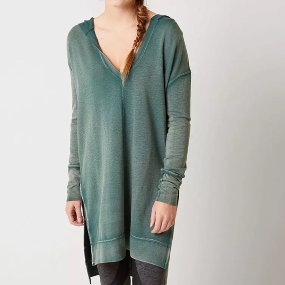 Free People Queen Of Hearts  Faded Tunic - Picture 3 of 3